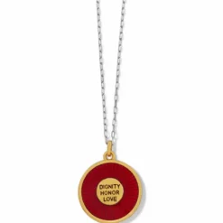 Brighton Simply Charming Dignity Necklace Gold-Blue Best