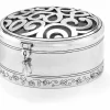 Brighton Skribbel Round Trinket Box Silver Online