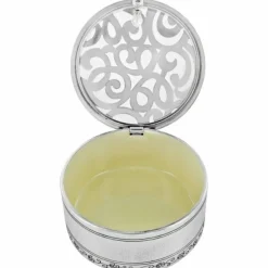 Brighton Skribbel Round Trinket Box Silver Online