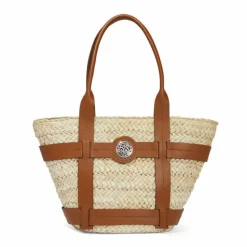 Brighton Skylar Large Straw Tote Luggage-Natural Hot