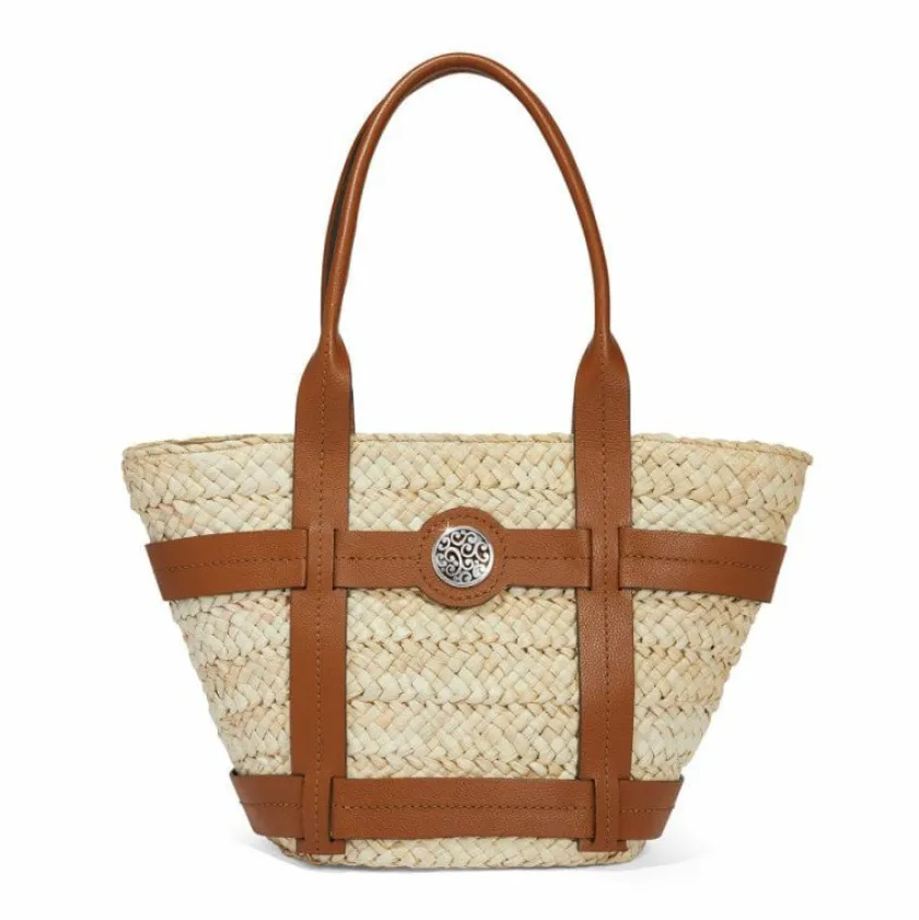 Brighton Skylar Large Straw Tote Luggage-Natural Hot