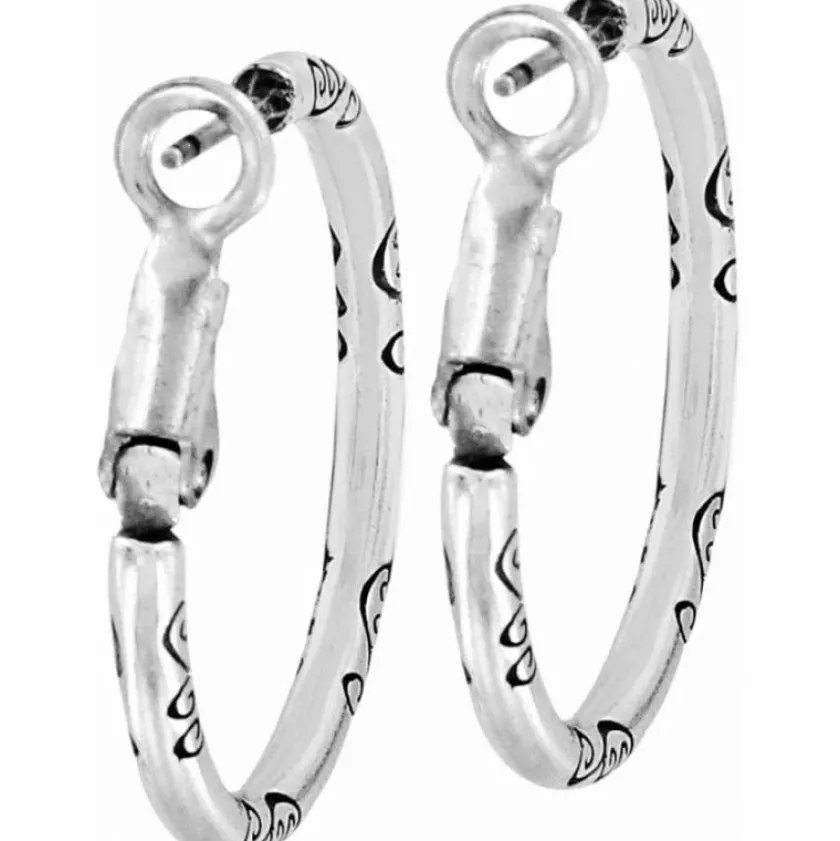 Brighton Small Hoop Charm Earrings Outlet