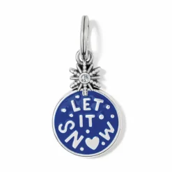 Brighton Snow Flurry Charm Silver-Blue Online