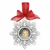 Brighton Snowflake Photo Delight Ornament Silver Hot