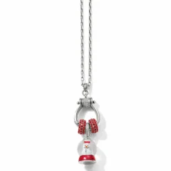 Brighton Snowglobe Snow Man Charm Silver-Multi Outlet
