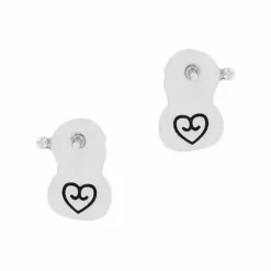 Brighton Snowman Mini Post Earrings Silver-Red Online