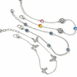 Brighton Solstice Butterfly Anklet Silver Sale