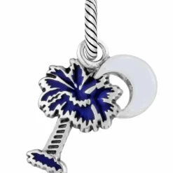 Brighton South Carolina Charm Silver-Blue Best