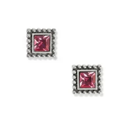 Brighton Sparkle Square Mini Post Earrings Best