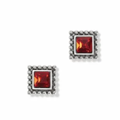 Brighton Sparkle Square Mini Post Earrings Best