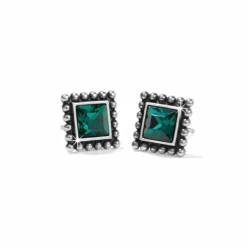 Brighton Sparkle Square Mini Post Earrings Best