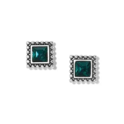 Brighton Sparkle Square Mini Post Earrings Best