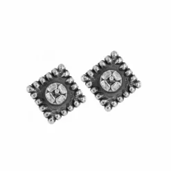 Brighton Sparkle Square Mini Post Earrings Best