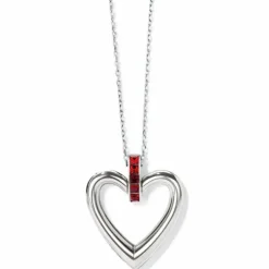 Brighton Spectrum Open Heart Necklace Hot