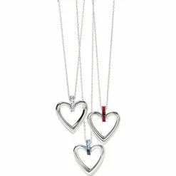 Brighton Spectrum Open Heart Necklace Hot