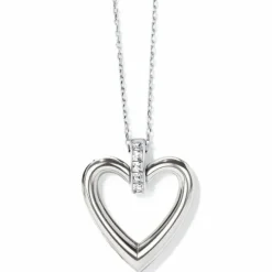 Brighton Spectrum Open Heart Necklace Hot