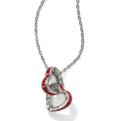 Brighton Spectrum Petite Heart Necklace Red Sale
