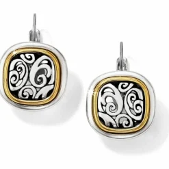 Brighton Spin Master Leverback Earrings Silver-Gold Discount