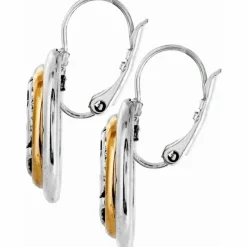 Brighton Spin Master Leverback Earrings Silver-Gold Discount