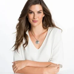 Brighton Spin Master Necklace Silver-Gold Outlet