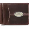 Brighton Spokane Freshwater Money Clip Brown Outlet