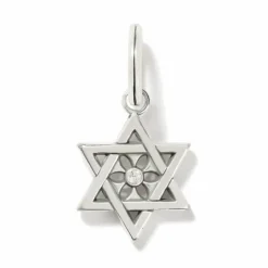 Brighton Star Of David Charm Silver Hot