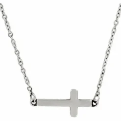 Brighton Starry Night Cross Necklace Silver Best