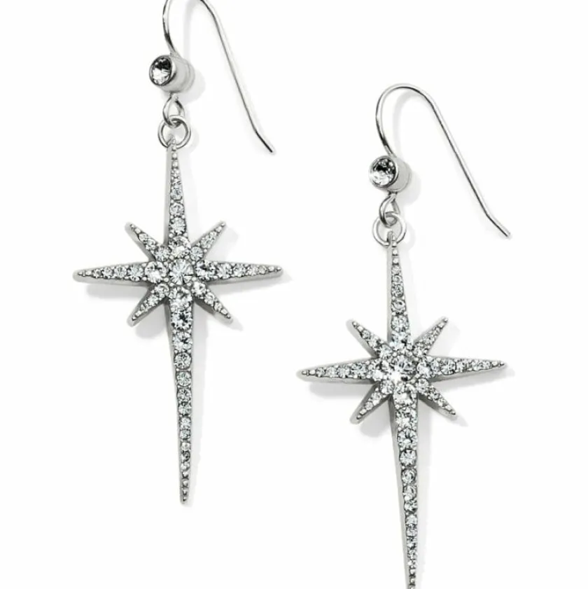Brighton Stella Drop French Wire Earrings Silver Discount