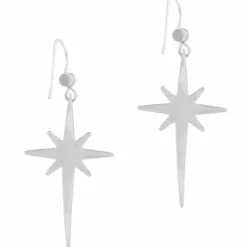 Brighton Stella Drop French Wire Earrings Silver Discount