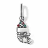 Brighton Stocking Stuffer Charm Silver-Multi Fashion