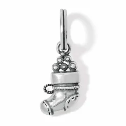 Brighton Stocking Stuffer Charm Silver-Multi Fashion