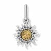 Brighton Summer Sun Charm Silver-Topaz Clearance