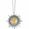 Brighton Sunglow Necklace Silver-Gold Fashion