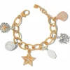 Brighton Sunset Cove Charm Bracelet Silver-Gold Sale