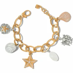 Brighton Sunset Cove Charm Bracelet Silver-Gold Sale