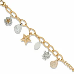 Brighton Sunset Cove Charm Bracelet Silver-Gold Sale