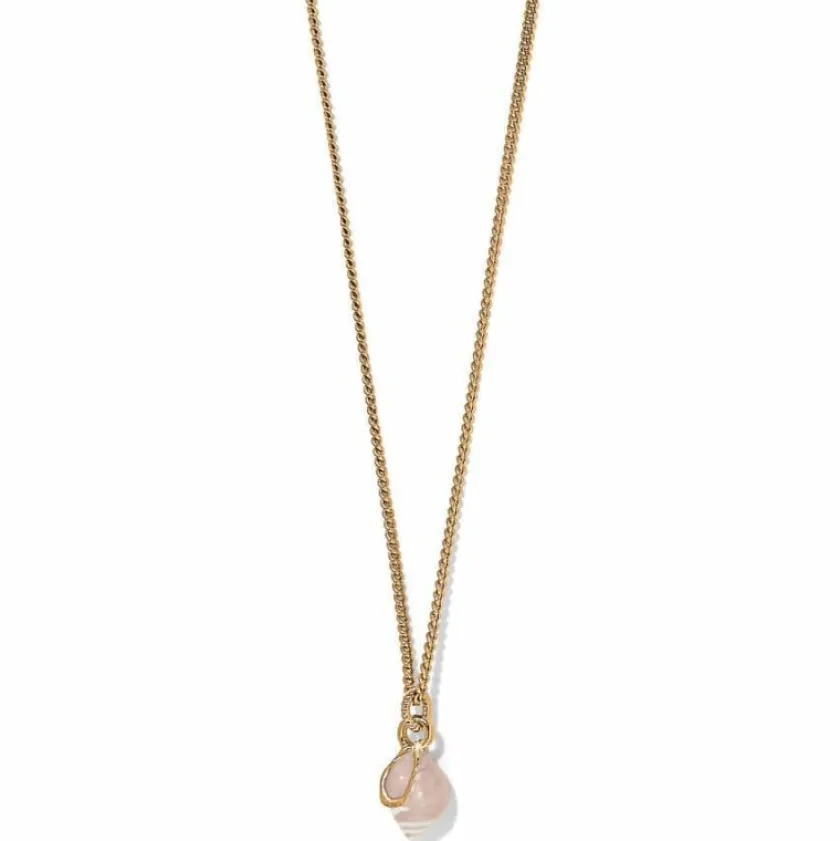 Brighton Sunset Cove Petite Poli Necklace Gold New
