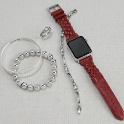 Brighton Sutton Braided Leather Watch Band Best