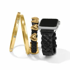 Brighton Sutton Braided Leather Watch Band Best