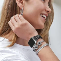 Brighton Sutton Braided Leather Watch Band Best