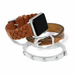 Brighton Sutton Braided Leather Watch Band Best