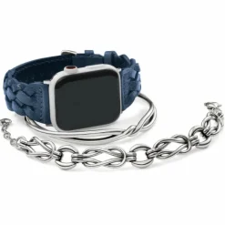 Brighton Sutton Braided Leather Watch Band Best