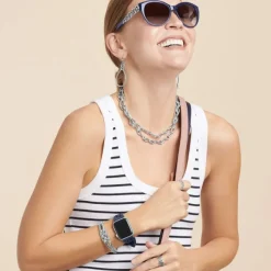 Brighton Sutton Braided Leather Watch Band Best
