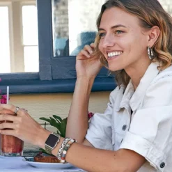 Brighton Sutton Braided Leather Watch Band Best