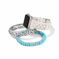 Brighton Sutton Braided Leather Watch Band Best