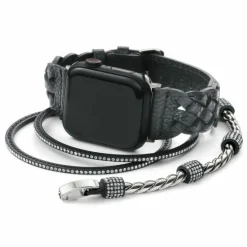 Brighton Sutton Braided Leather Watch Band Best