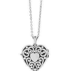Brighton Sweet Memory Locket Necklace Silver Fashion