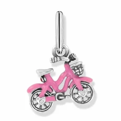 Brighton Sweet Ride Charm Silver-Pink Best