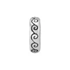 Brighton Swirly Spacer Silver Hot