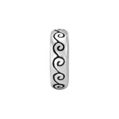 Brighton Swirly Spacer Silver Hot